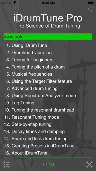 Drum Tuner - iDrumTune Pro Screenshot 7