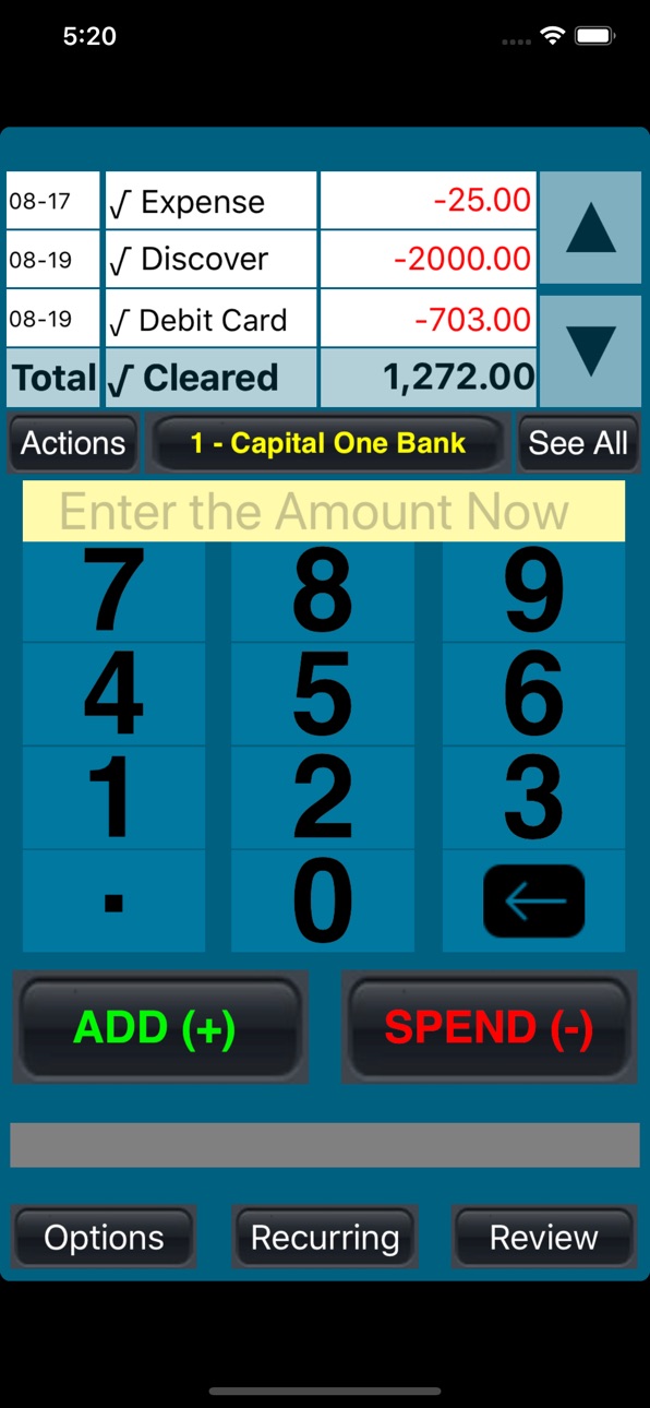 iPhone screenshot