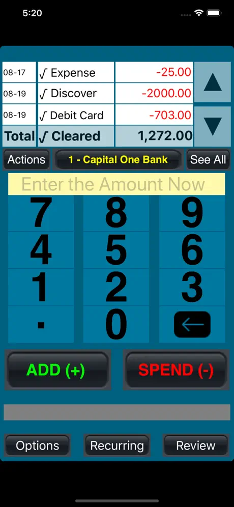 Account Balance Now Lite