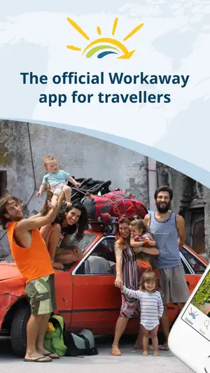Workaway Travel App screenshot 1