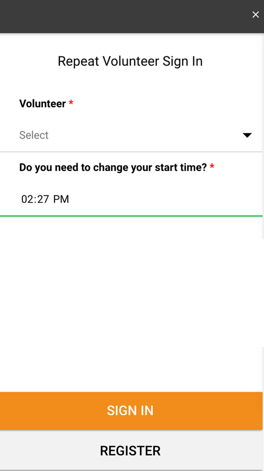 #3. Volunteer Check In Kiosk (iOS) 由: OurVolts