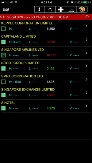 SG Stock Alert screenshot 1