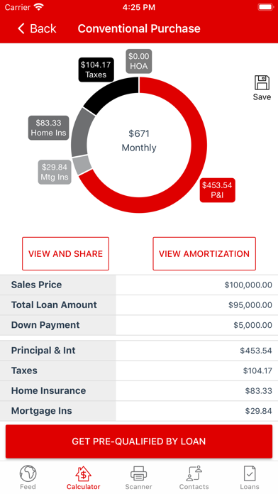 Texas Tech CU Mortgage Screenshot