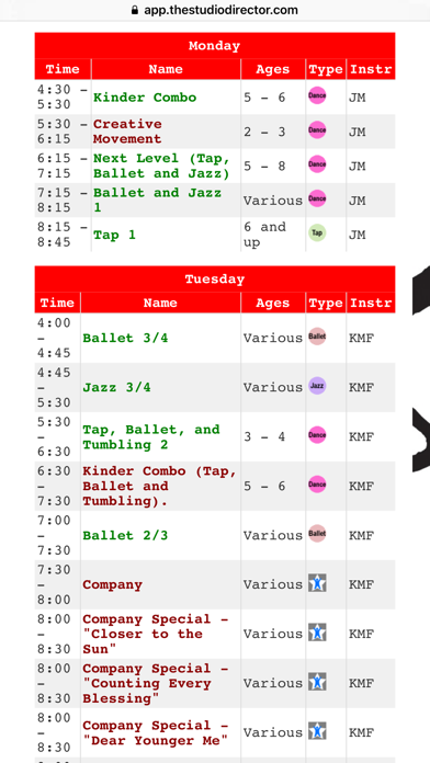 App screenshot