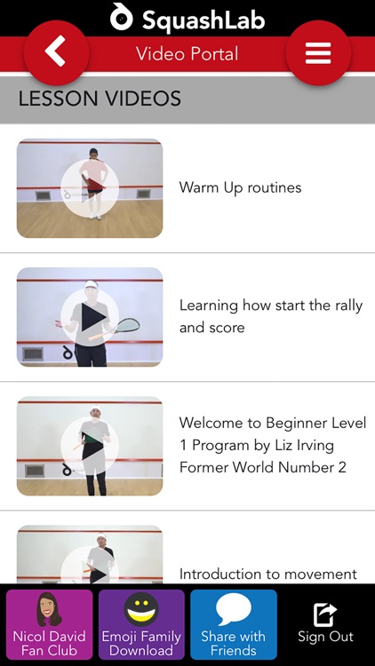 SquashLab - Squash Training