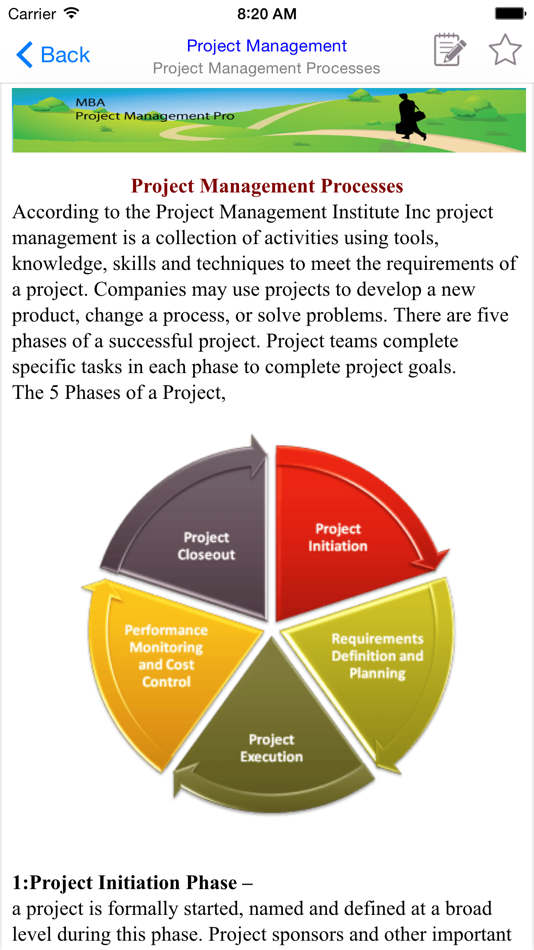 #2. MBA Project Management Pro (iOS) Tekijänä: Raj Kumar