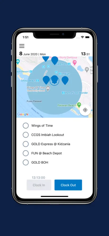 CICO - GPS Worktime Tracker
