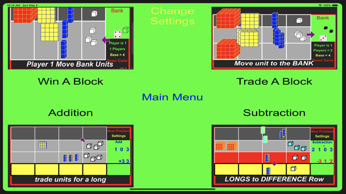 Multi Base Blocks Applications