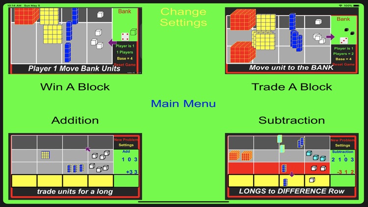 Multi Base Blocks Applications