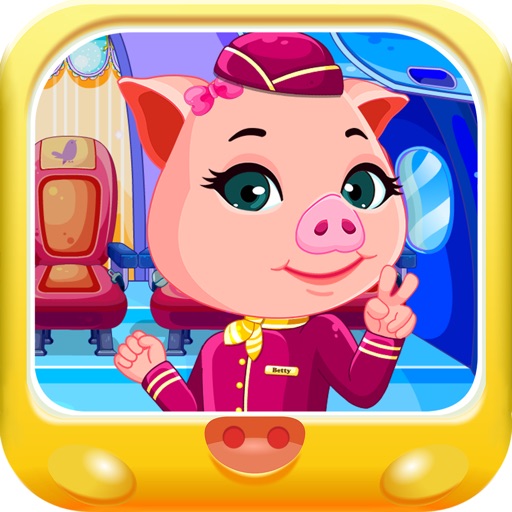 猪小妹打扫飞机 三只小猪好习惯