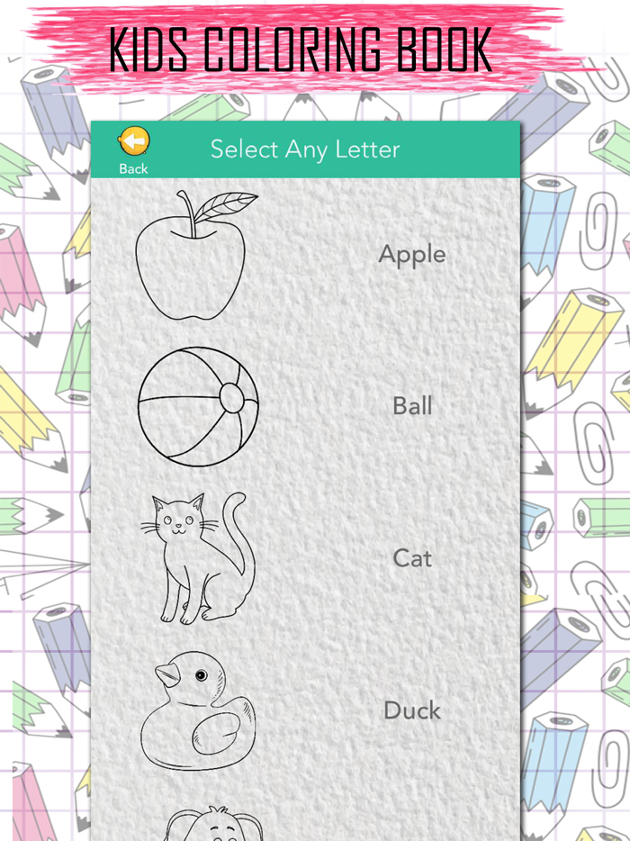 Kids Coloring book educational