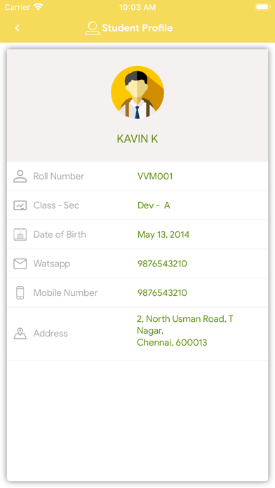 App screenshot