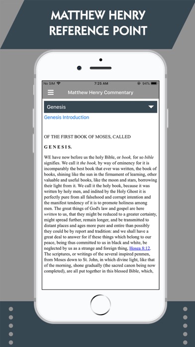 Screenshot #1 pour Matthew Henry Commentary ·