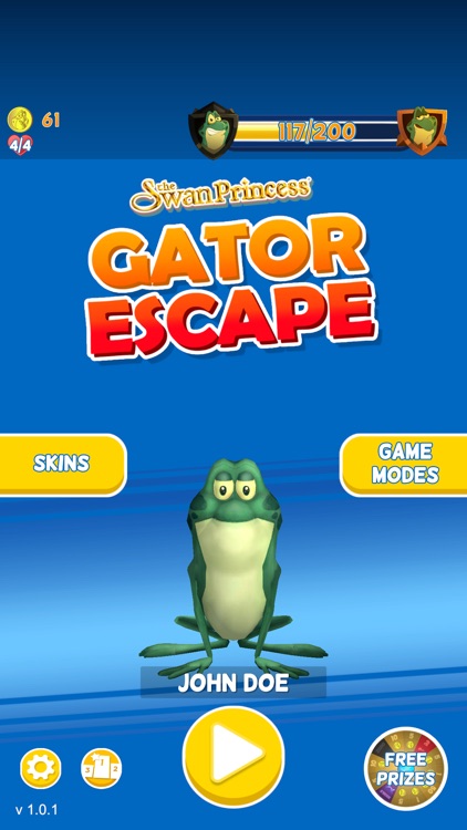 Swan Princess Gator Escape