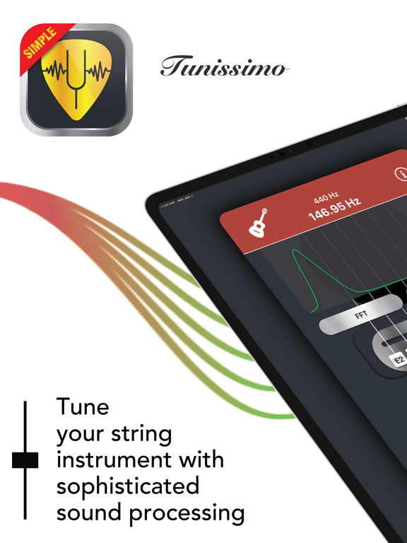 Screenshot #4 pour Chromatic Instrument Tuner, HZ