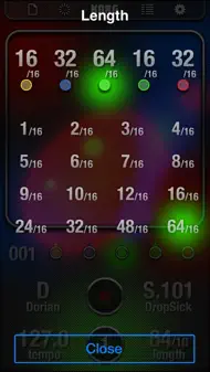 KORG IKaossilator iphone resimleri 3