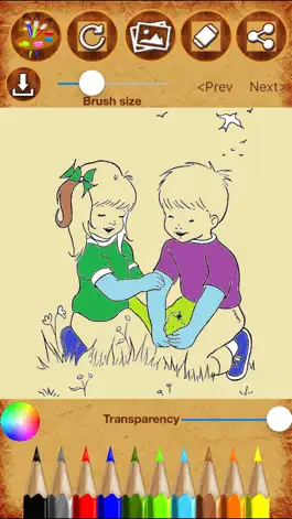 Game screenshot Kids coloring & drawing Book apk