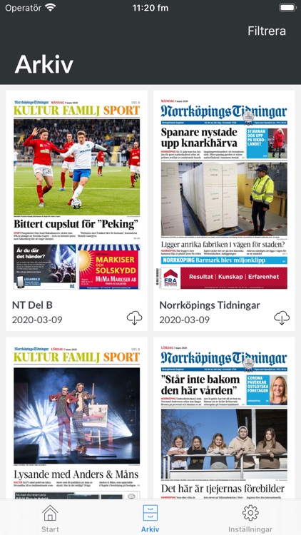 E-tidning NT