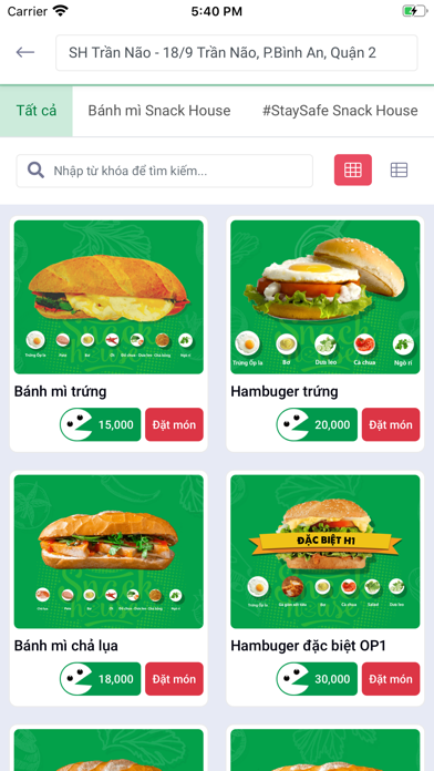 Screenshot #2 pour Snack House