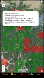 missouri mushroom forager map! iphone screenshot 1