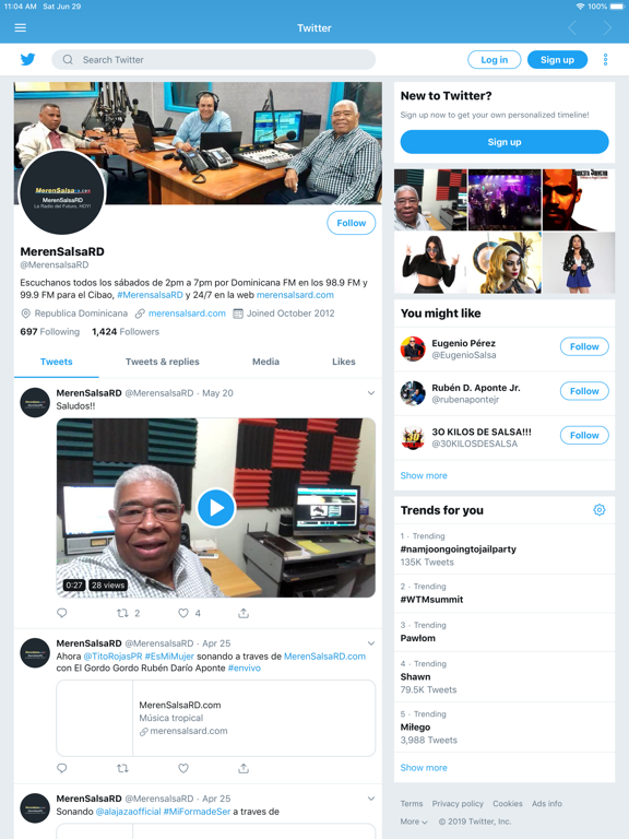 MerenSalsaRD iPad screenshot 4 - Music app