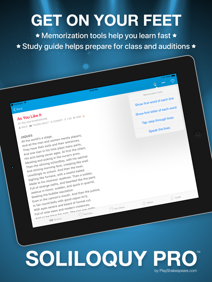 Soliloquy Classic Monologues