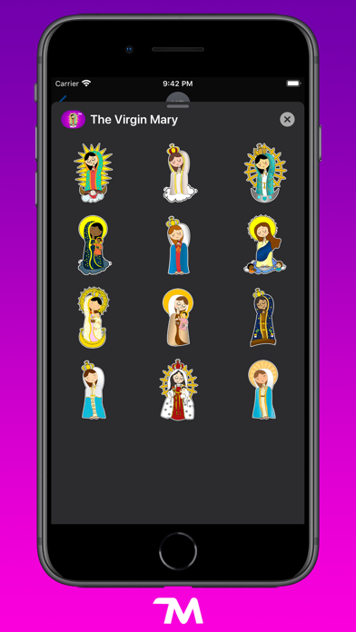 Virgin Mary Stickers screenshot 3