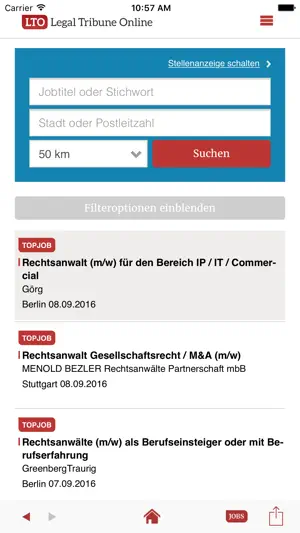 Legal Tribune Online screenshot 2