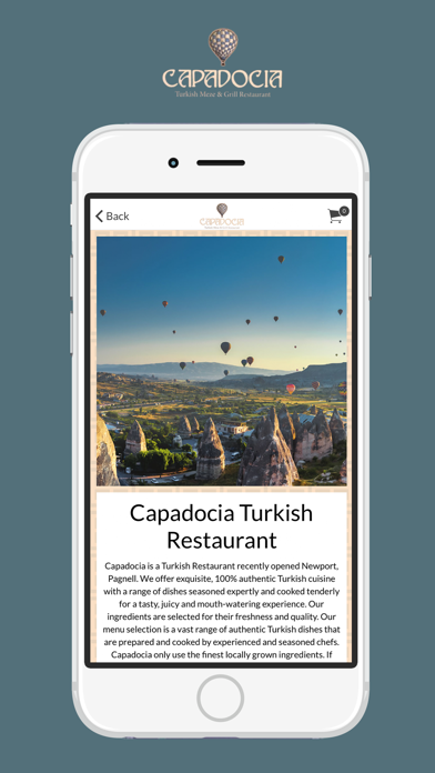Screenshot #2 pour Capadocia Restaurant