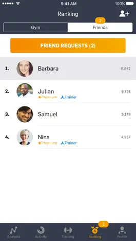 Game screenshot eGym Fitness App hack