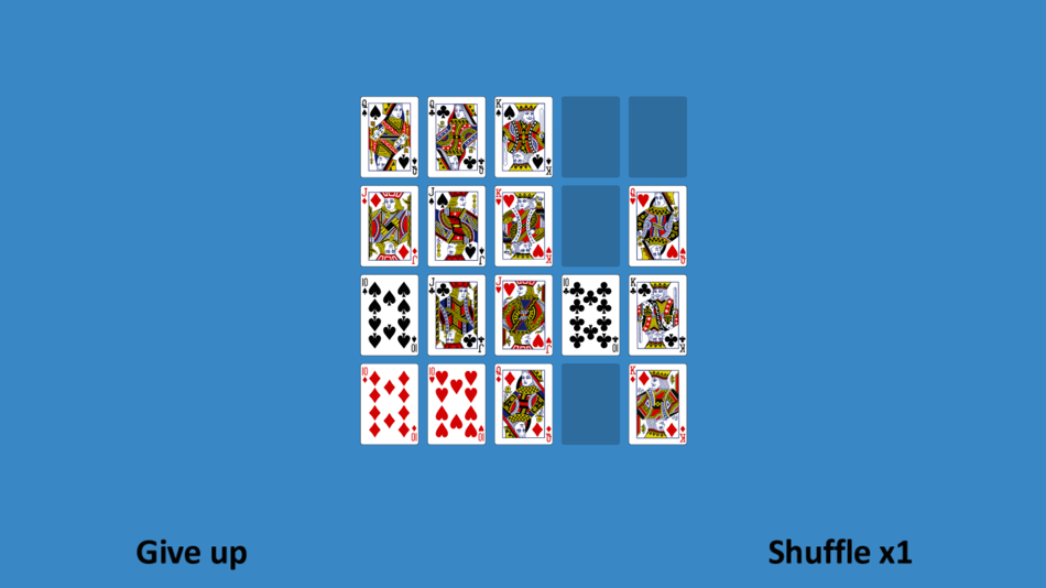 #4. Solitaire Gaps (iOS) By: Kevin White