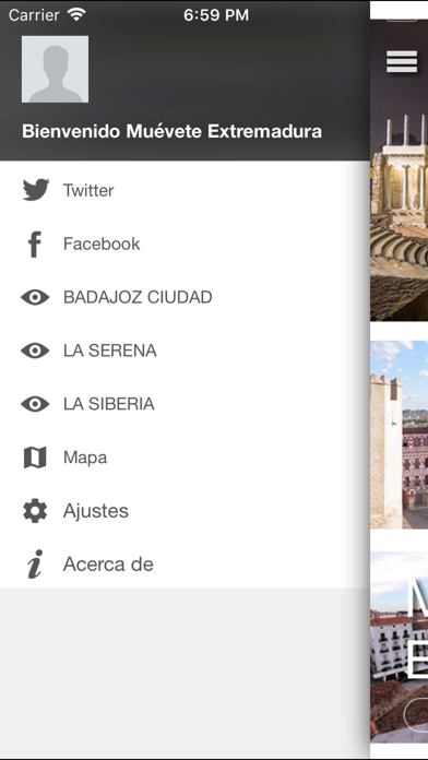 Muévete Extremadura screenshot 2