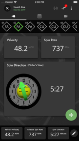 PitchTracker Softball screenshot