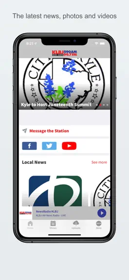 Game screenshot NewsRadio KLBJ mod apk