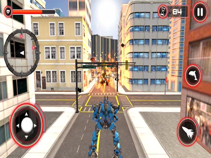 Dolphin Robot Transform Sims