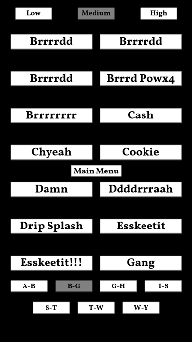 Screenshot #3 pour Epic Rap Ad-libs Soundboard