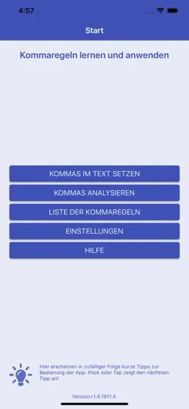 Game screenshot Kommaregeln Deutsch mod apk