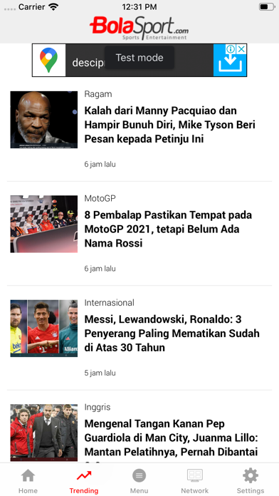 Bolasport.com Screenshot