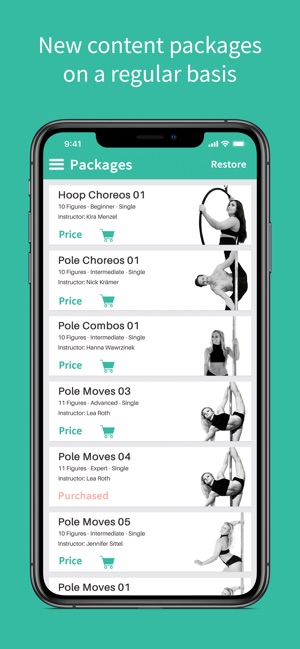 Polearn - Pole Dance Tutorials on the App Store