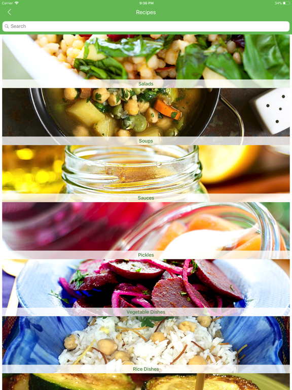 Sarina's Sephardic Cuisine iPad screenshot 2 - Food & Drink app