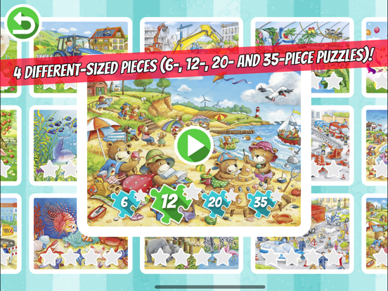 Ravensburger Puzzle Junior iPad app afbeelding 2