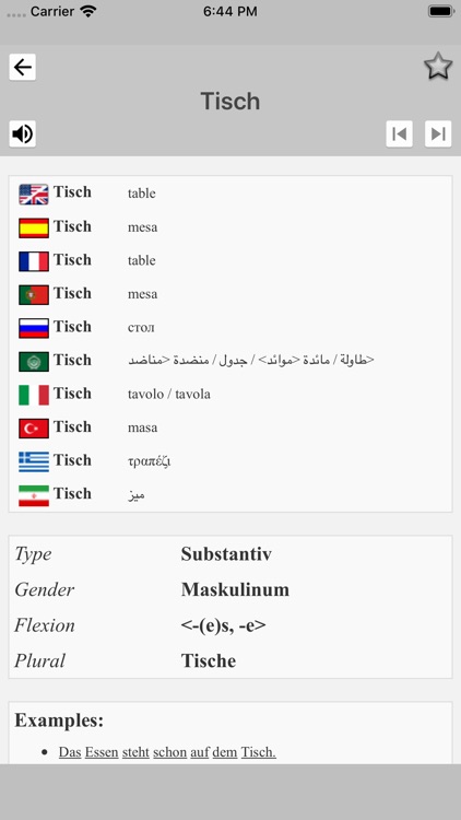 Dictionary for German Students