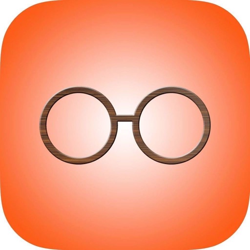 Pocket Glasses Sepia: Old Book icon