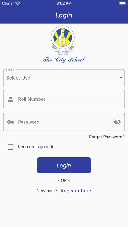 The City School App