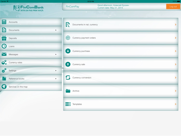 FinComPay Business for iPad