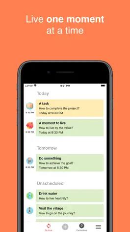 Game screenshot To Live: Mindfulness Todo List apk