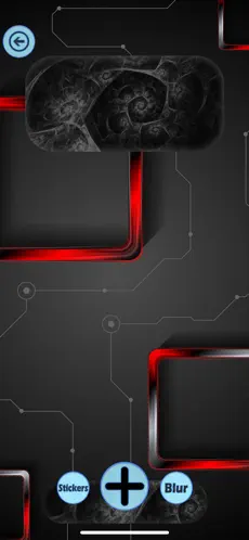 Screenshot 2 Negro HD Personalizado Fondos iphone