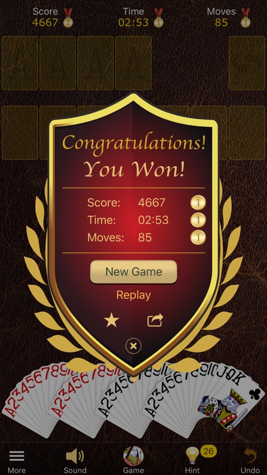 #5. Solitaire by Logify (iOS) 由: Logify LLC
