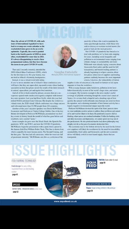 International Aquafeed