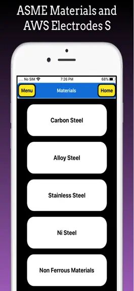 Game screenshot ASME Materials and Electrodes mod apk